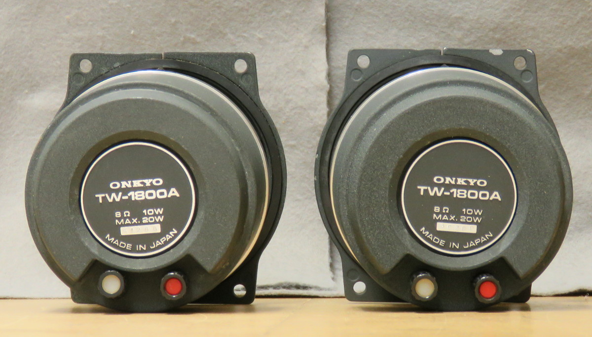ONKYO オンキョウ TW-1800A 拡散ホ−ンツィーター ONKYO