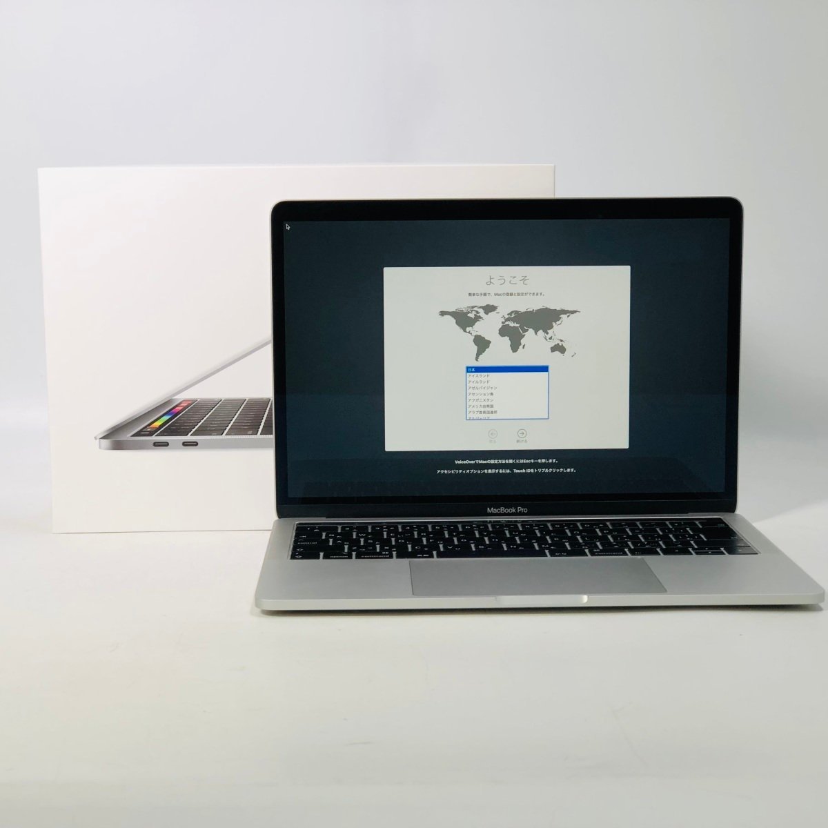 【ジャンク品】MacBook Pro (13-inch, 2019) 動作確認済 動作確認済み MacBook Pro Touch Bar＋Touch ID 13インチ (Mid 2019