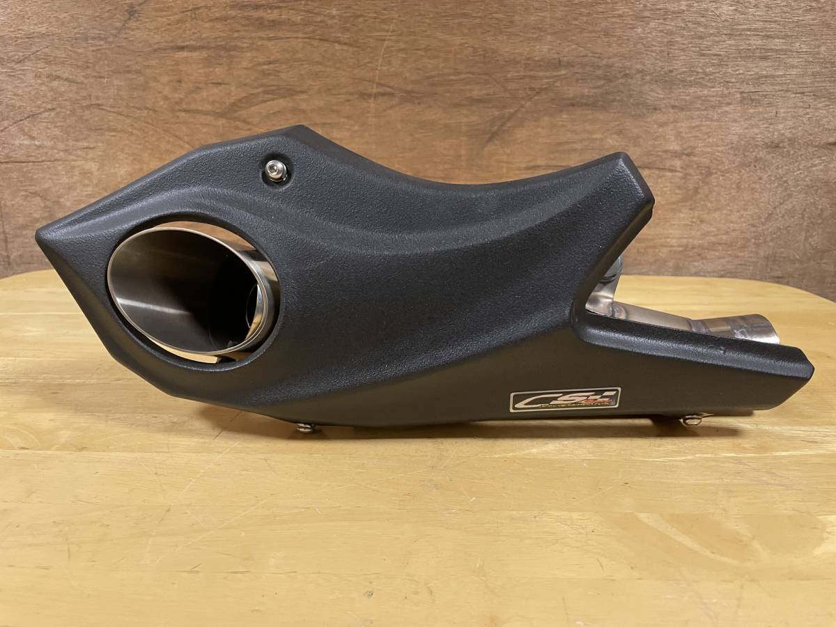 アンダーマウント CS Racing スリップオン CSRacing サイド出し