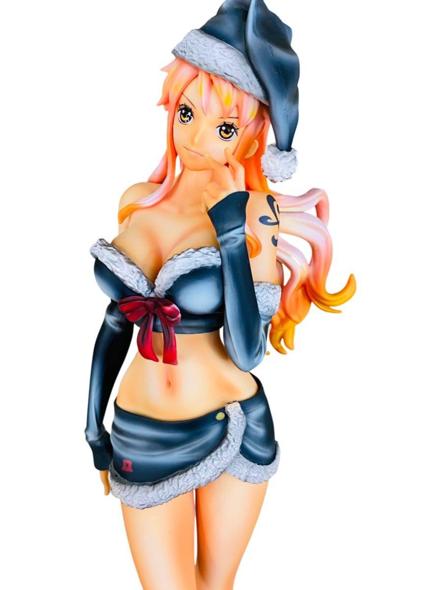 リペイント フィギュア ナミ 黒サンタ 瞳修正 ワンピースフィギュア GLITTER&GLAMOURS NAMI CHRISTMAS STYLE /ロビン/ルフィ/ハンコック