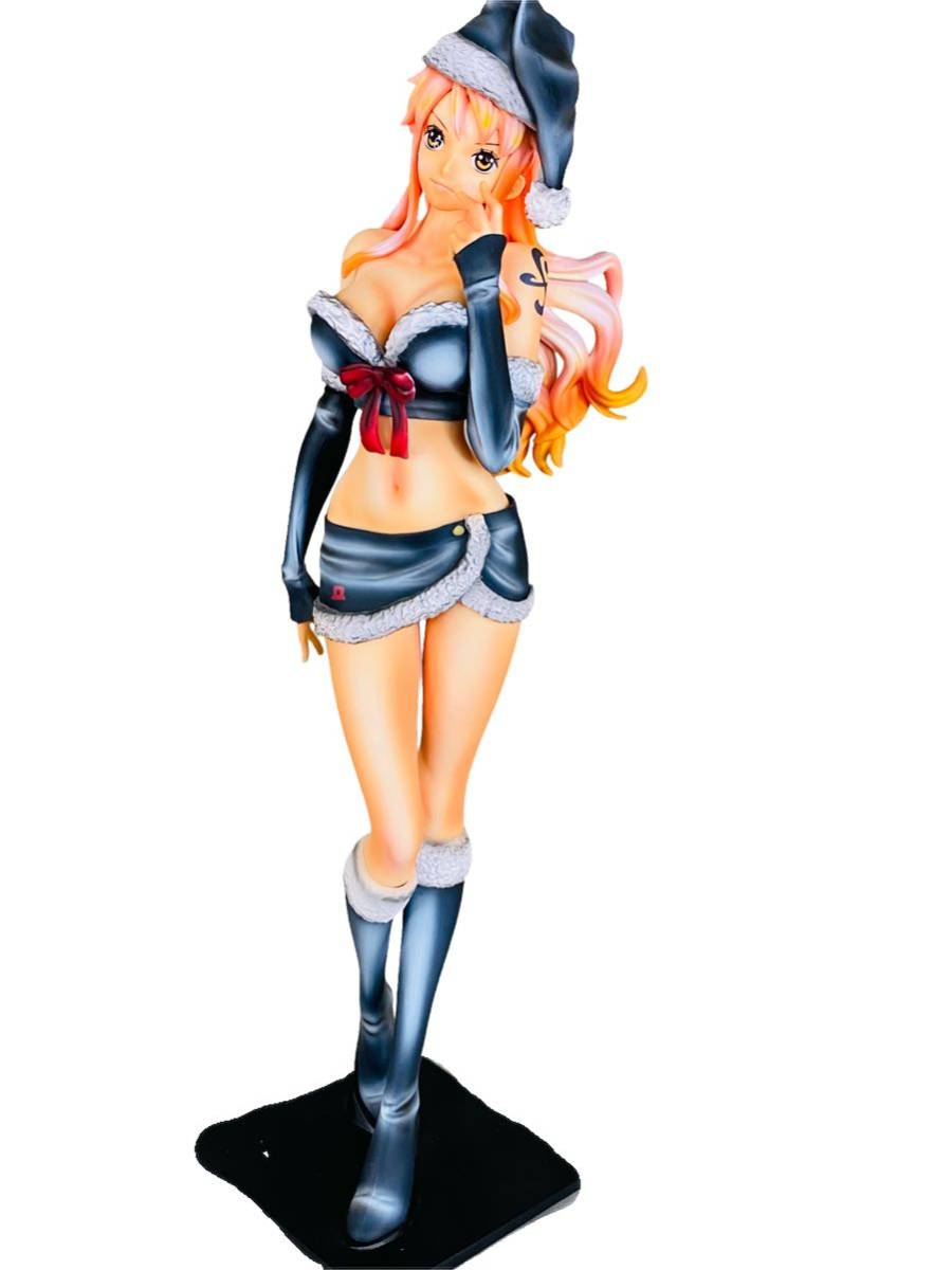 リペイント フィギュア ナミ 黒サンタ 瞳修正 ワンピースフィギュア GLITTER&GLAMOURS NAMI CHRISTMAS STYLE /ロビン/ルフィ/ハンコック