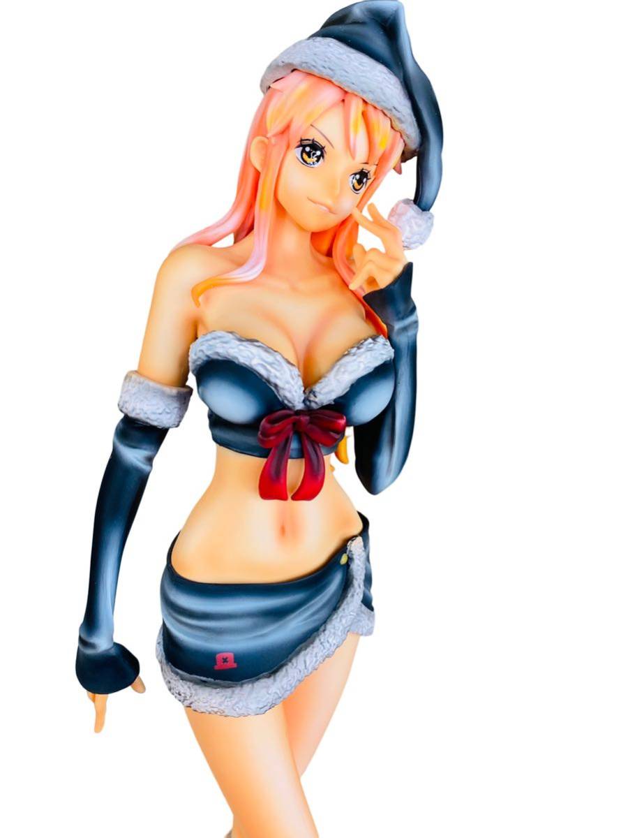 リペイント フィギュア ナミ 黒サンタ 瞳修正 ワンピースフィギュア GLITTER&GLAMOURS NAMI CHRISTMAS STYLE /ロビン/ルフィ/ハンコック