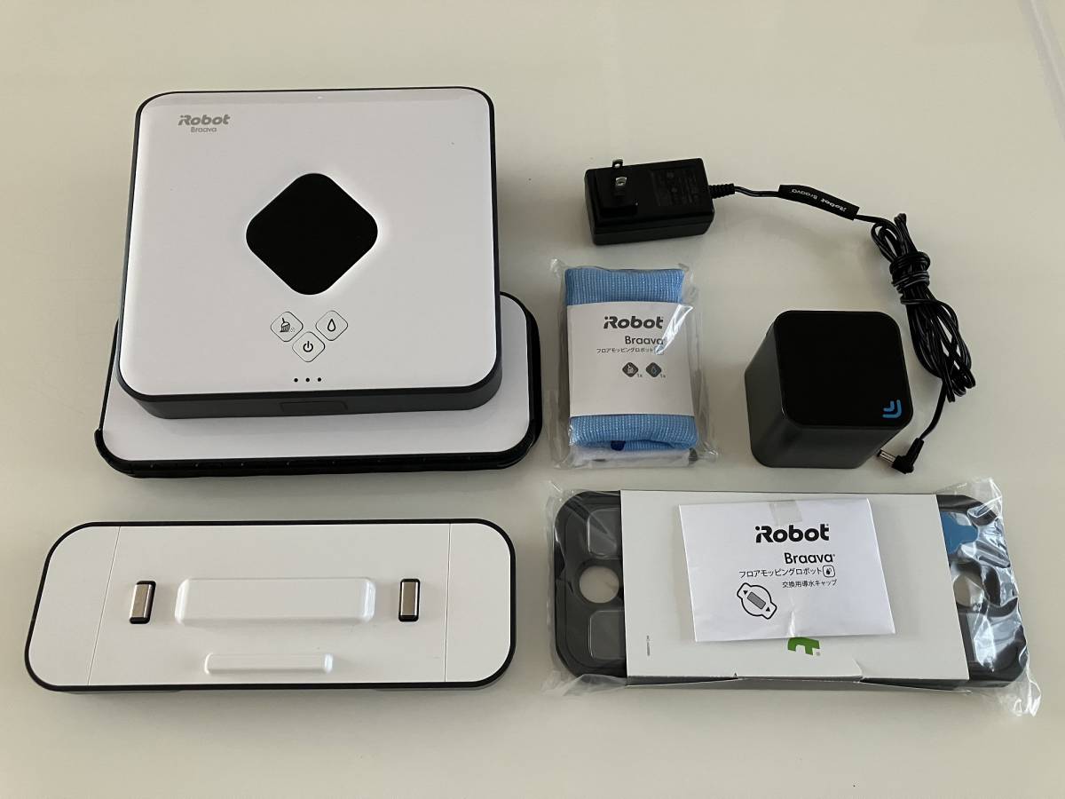 iRobot社 床拭きロボット ブラーバ380j ホワイト【ジャパンネットで