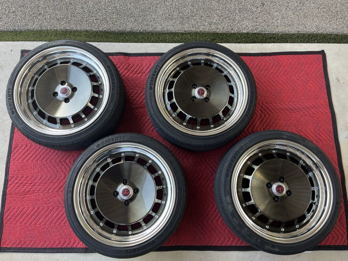 アバルト abarth 500 595 695 pcd98 4穴 CRIMSON RS DP CUP 17インチ