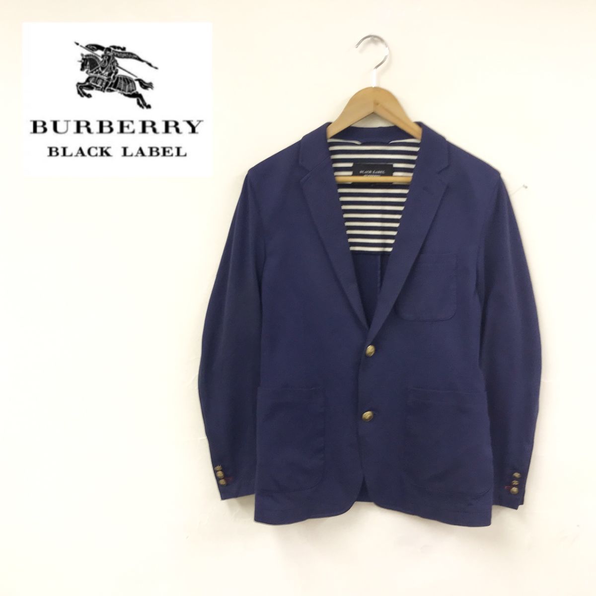 Burberry Black - BURBERRY BLACK black Check LABEL Gem label⁄down 