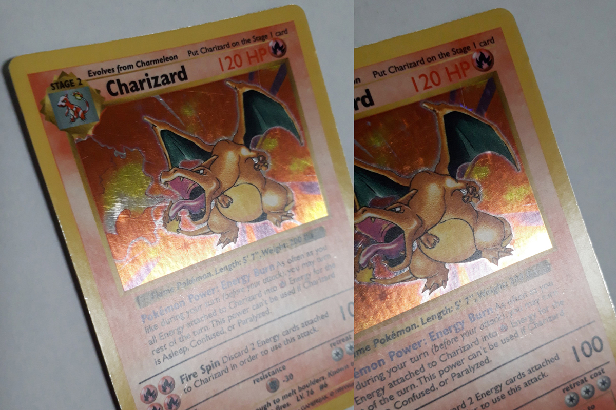 ポケモンカード/リザードン 4/102 英語版 キラ シャドーレス Charizard 