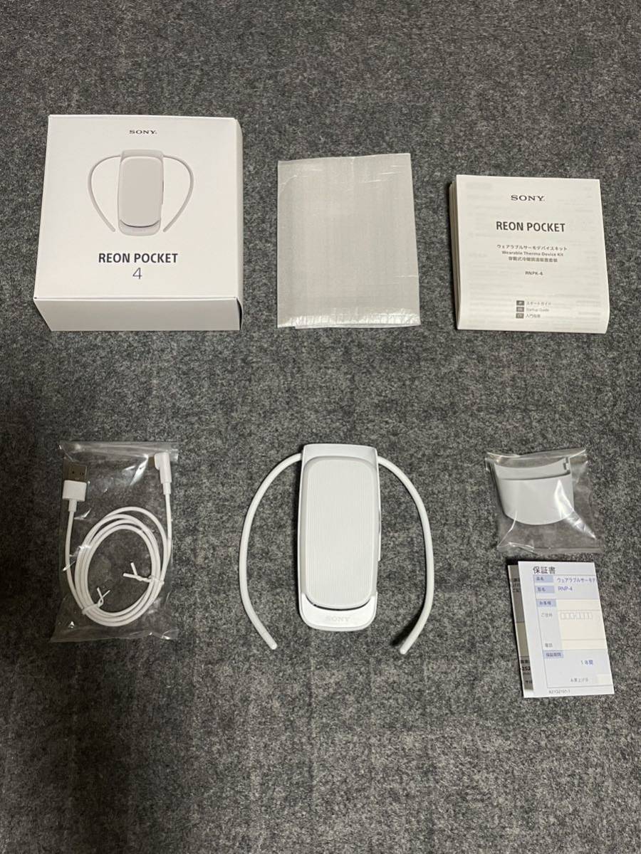 SONY REON POCKET 4 レオンポケット4 RNPK-4 REON POCKET 0 2026年4月