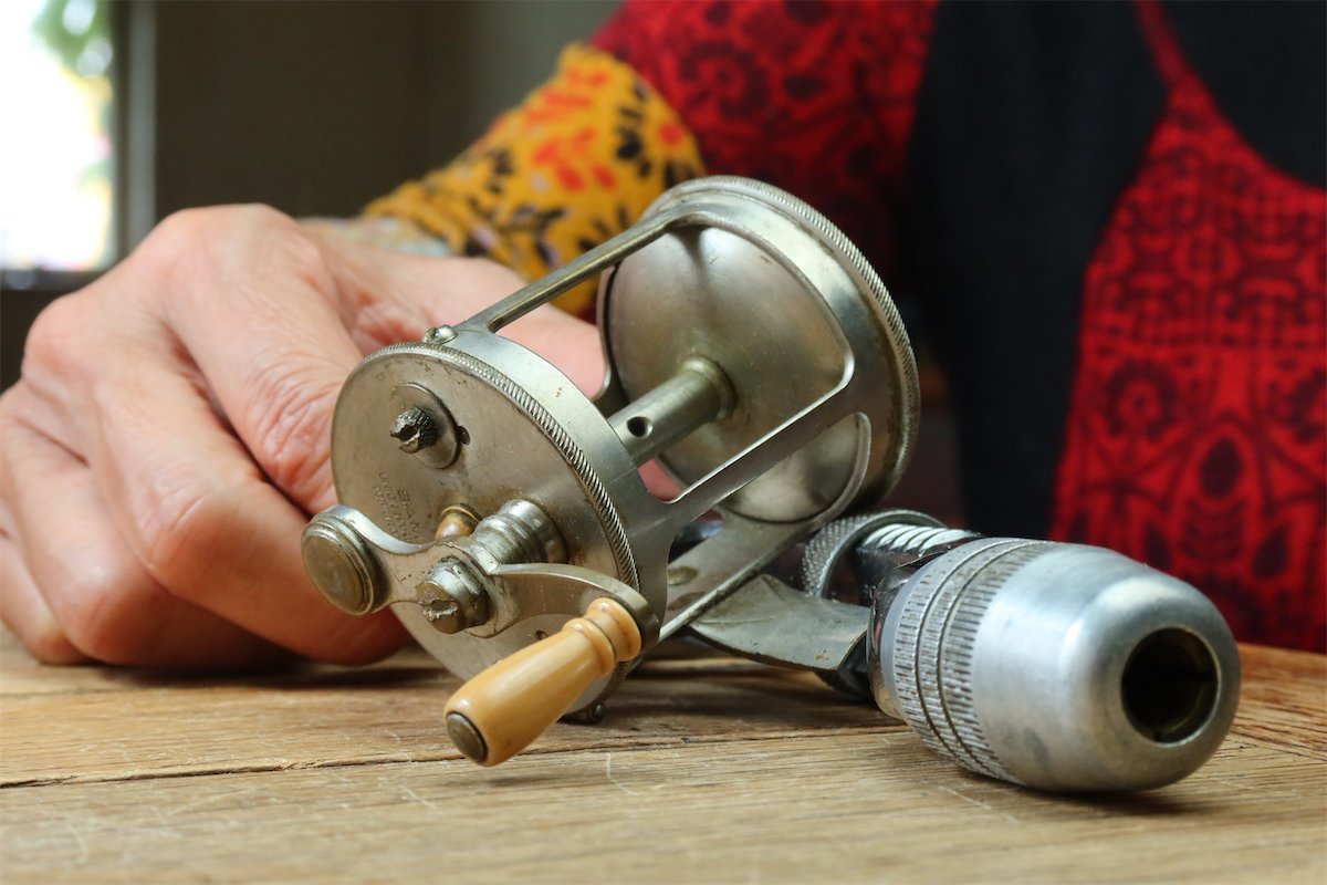 超希少 初期 ビンテージ フルーガー サミット SUMMIT ダイレクトリール