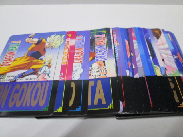 ドラゴンボールZ ホットスタンプカード全48種完成品 山勝