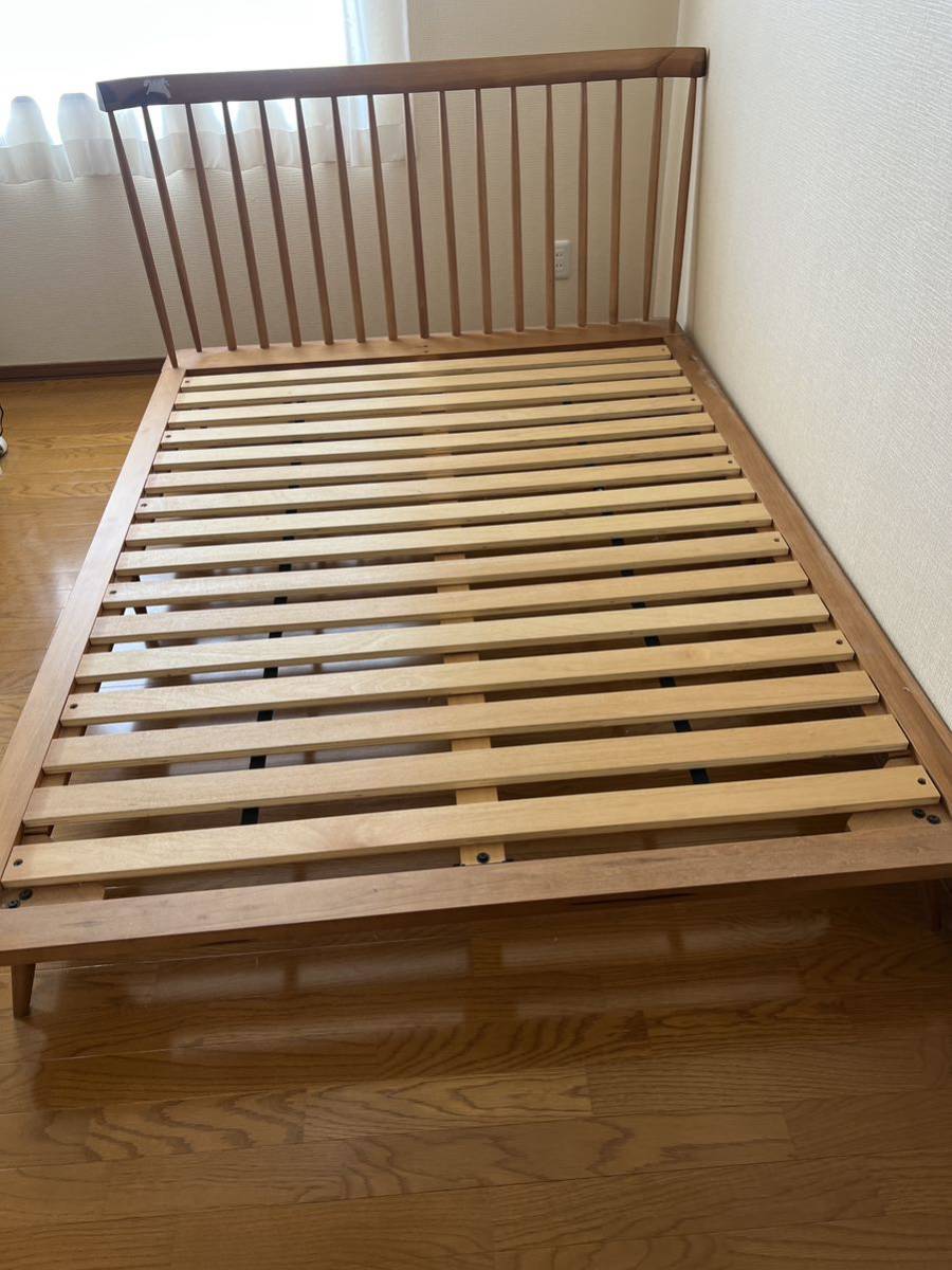 北海道旭川市 ニトリ 木製Wベッド マットレス2枚 N-Sleep Hard2-CR  