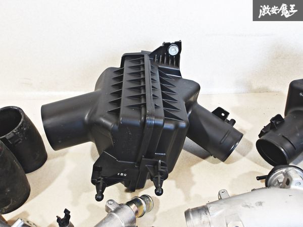 ★キレイ★ 日産 純正 R35 GT-R GTR VR38DETT 前期 インテークパイプ ブローオフバルブ エアクリボックス パイプ セット 即納 棚H R35 VR38DETT Nissan 1&frasl;4 NISMO R35)