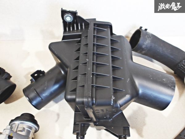 ★キレイ★ 日産 純正 R35 GT-R GTR VR38DETT 前期 インテークパイプ ブローオフバルブ エアクリボックス パイプ セット 即納 棚H R35 VR38DETT Nissan 1&frasl;4 NISMO R35)