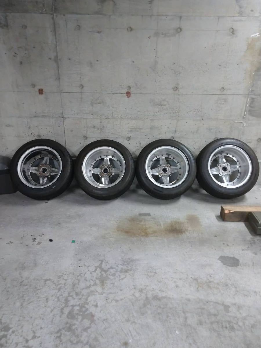 WORK/ワーク Equip 01 15インチ 100-4H 6.5j 2本のみ 未使用品！早い
