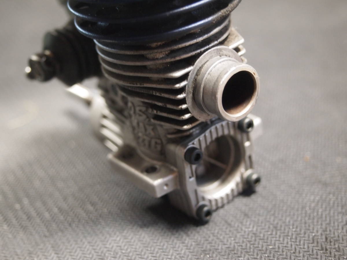 O.S 小川精機 MAX-12TG Ver.Ⅳ 3ポートターボエンジン 中古品 MTX R4