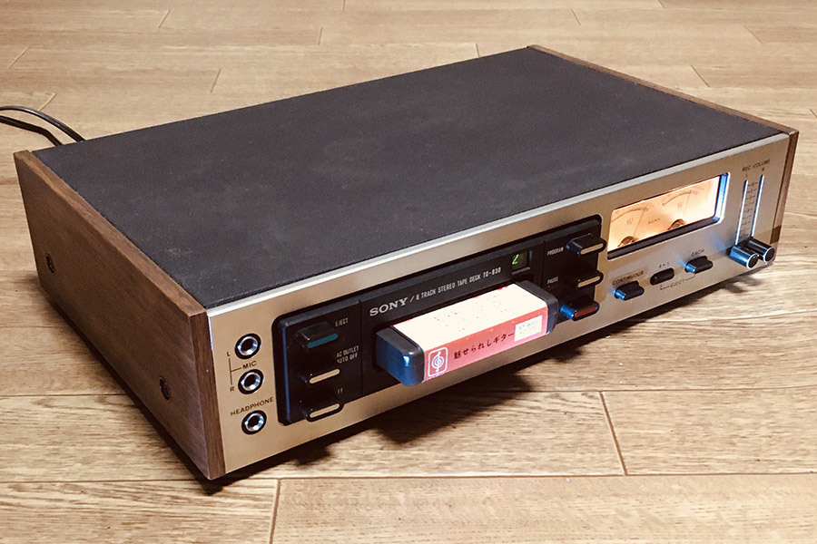 SONY ◇8トラック・デッキ◇8-TRACK TC-835(60Hz地域用) 録再OK STEREO