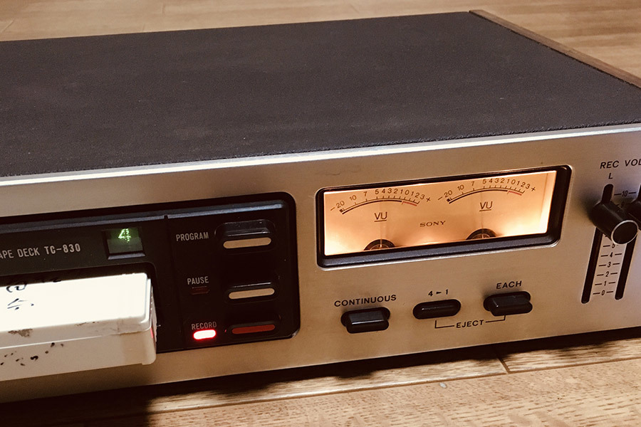 SONY ◇8トラック・デッキ◇8-TRACK TC-835(60Hz地域用) 録再OK STEREO