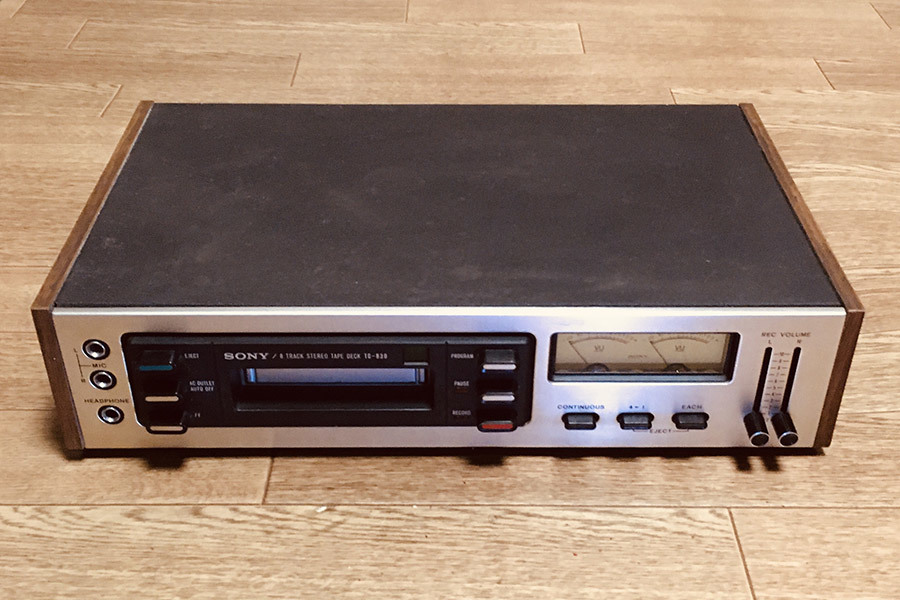 SONY ◇8トラック・デッキ◇8-TRACK TC-835(60Hz地域用) 録再OK STEREO