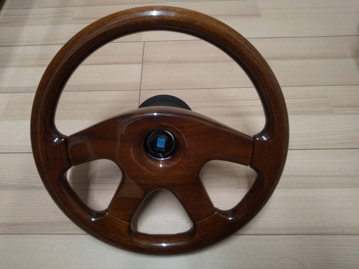 ベンツ190E W201 ボス付。ウッドステアリング☆キレイ希少　当時物