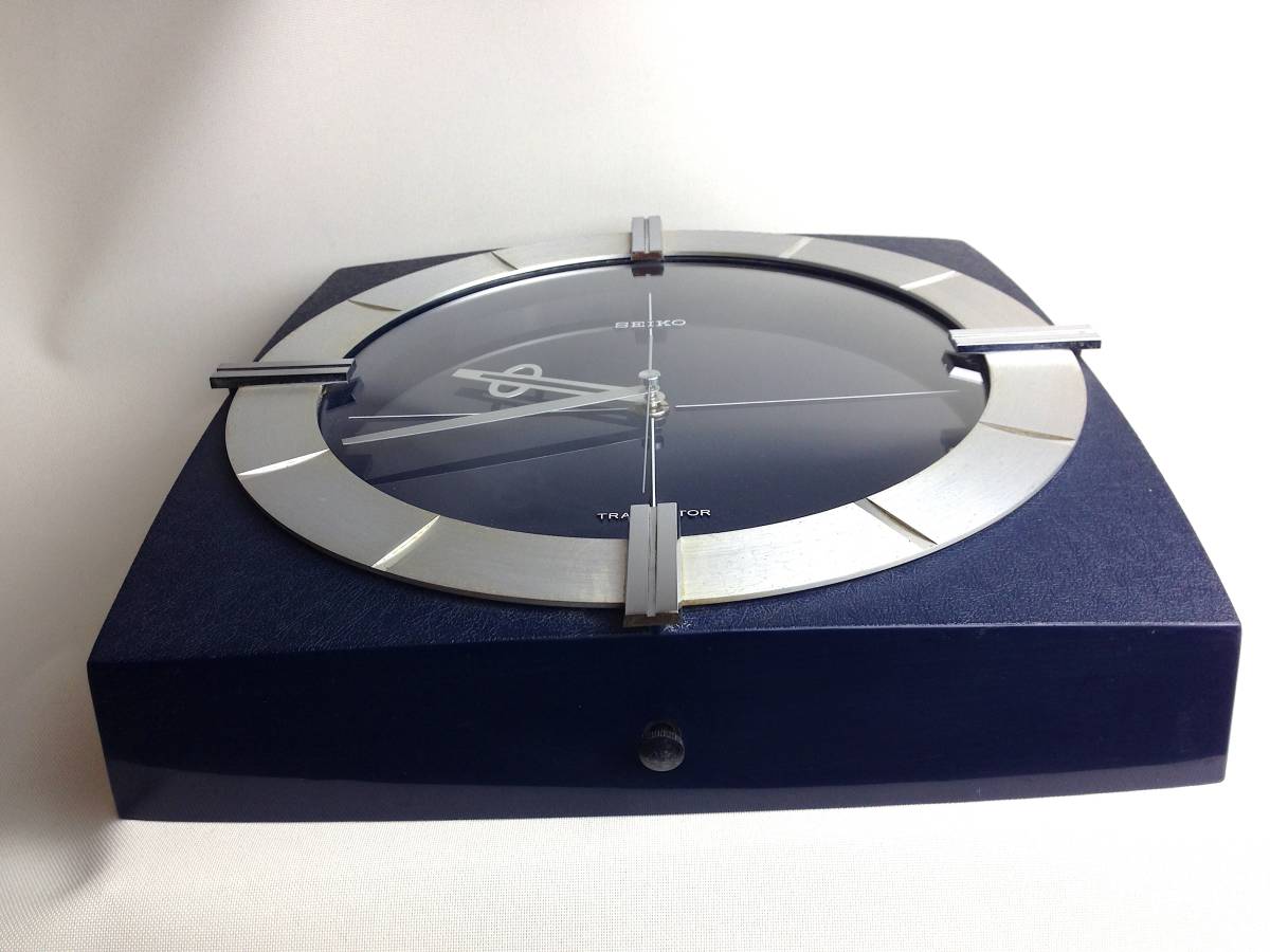 昭和レトロ　SEIKO トランジスタ　掛時計　アンティーク　ヴィンテージ 70's SEIKO トランジスタ 掛け時計 スペースエイジ ビンテージ レトロ