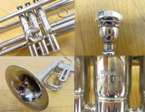 ☆YAMAHA トランペット YTR 136 ハードケース付 中古 YAMAHA 【公式通販】