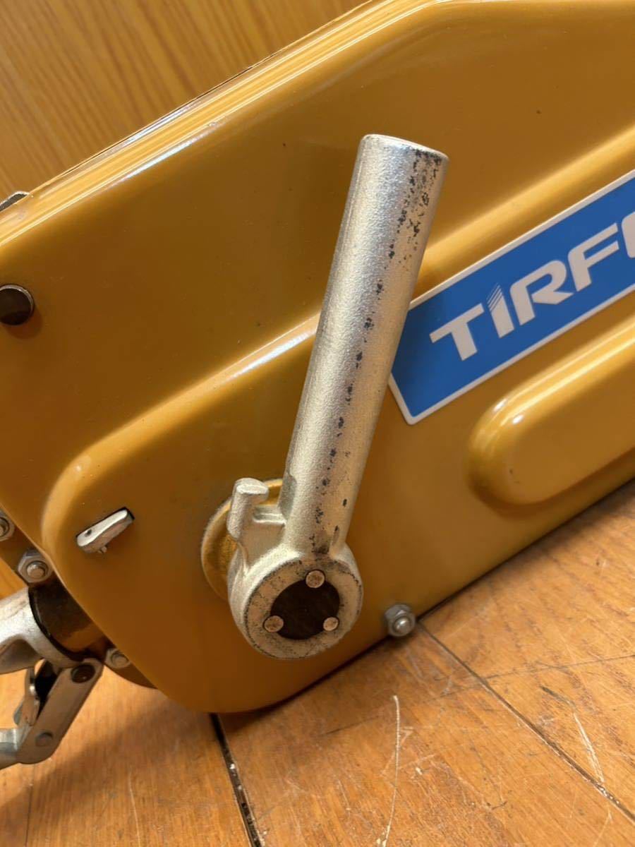 ☆綺麗☆新品ワイヤー付き☆チルホール TU-16☆1600kg☆パイプハンドル 