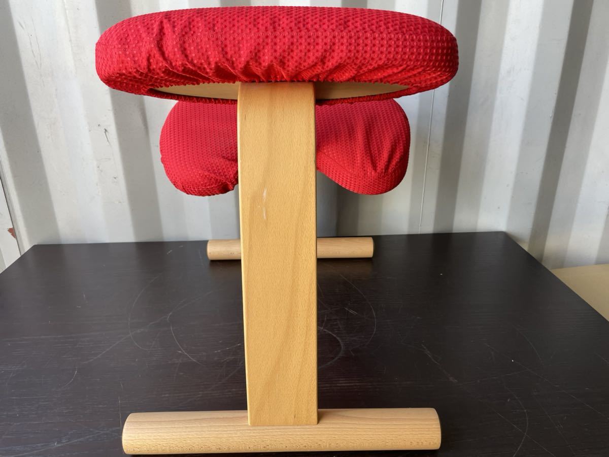 サカモトハウス balans Easy バランスチェア イージー 姿勢矯正チェア 中古品☆Sakamoto house サカモトハウス balans Easy バランスチェア