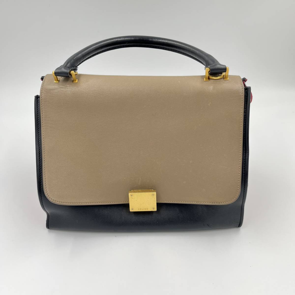 CELINE セリーヌ トラペーズ 2WAY トートバッグ ショルダーバッグ 