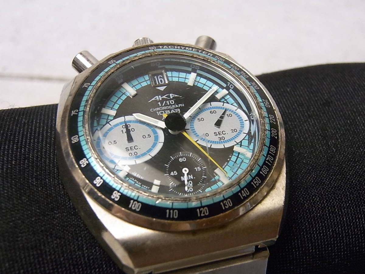 AKA // クロノグラフ クオーツ腕時計 SEIKO ALBA USED セイコー