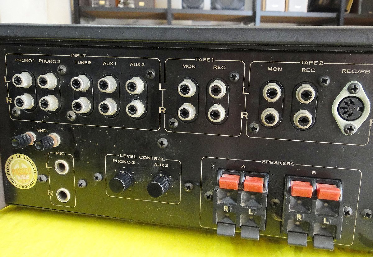 Pioneer パイオニア プリメインアンプ SA-810 通電確認済 売り切り