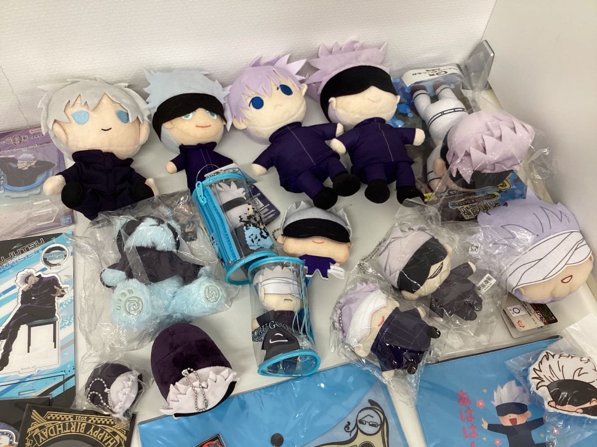 現状 呪術廻戦 グッズ まとめ売り キャラ分け 五条悟 缶バッジ 