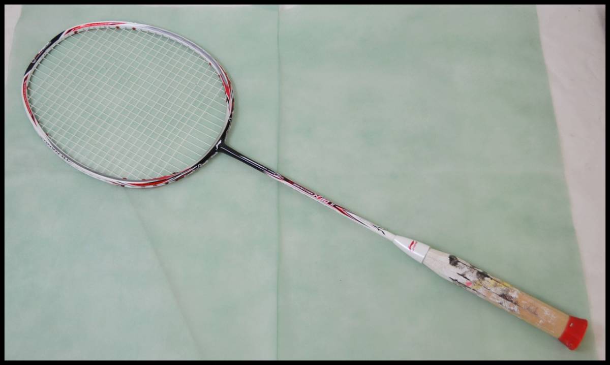 中古 リーニン バドミントンラケット LI-NING 3D BREAK FREE N90 III (2)
