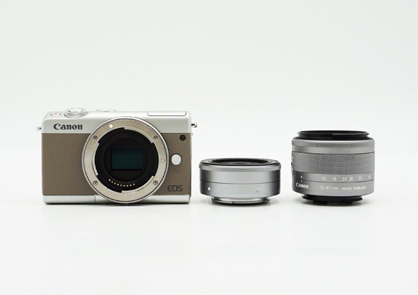 ◇【Canon キヤノン】EOS M100 ダブルレンズキット ミラーレス