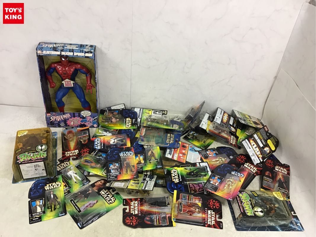 1円〜 同梱不可 ジャンク スターウォーズ、SPAWN 他 フィギュア等