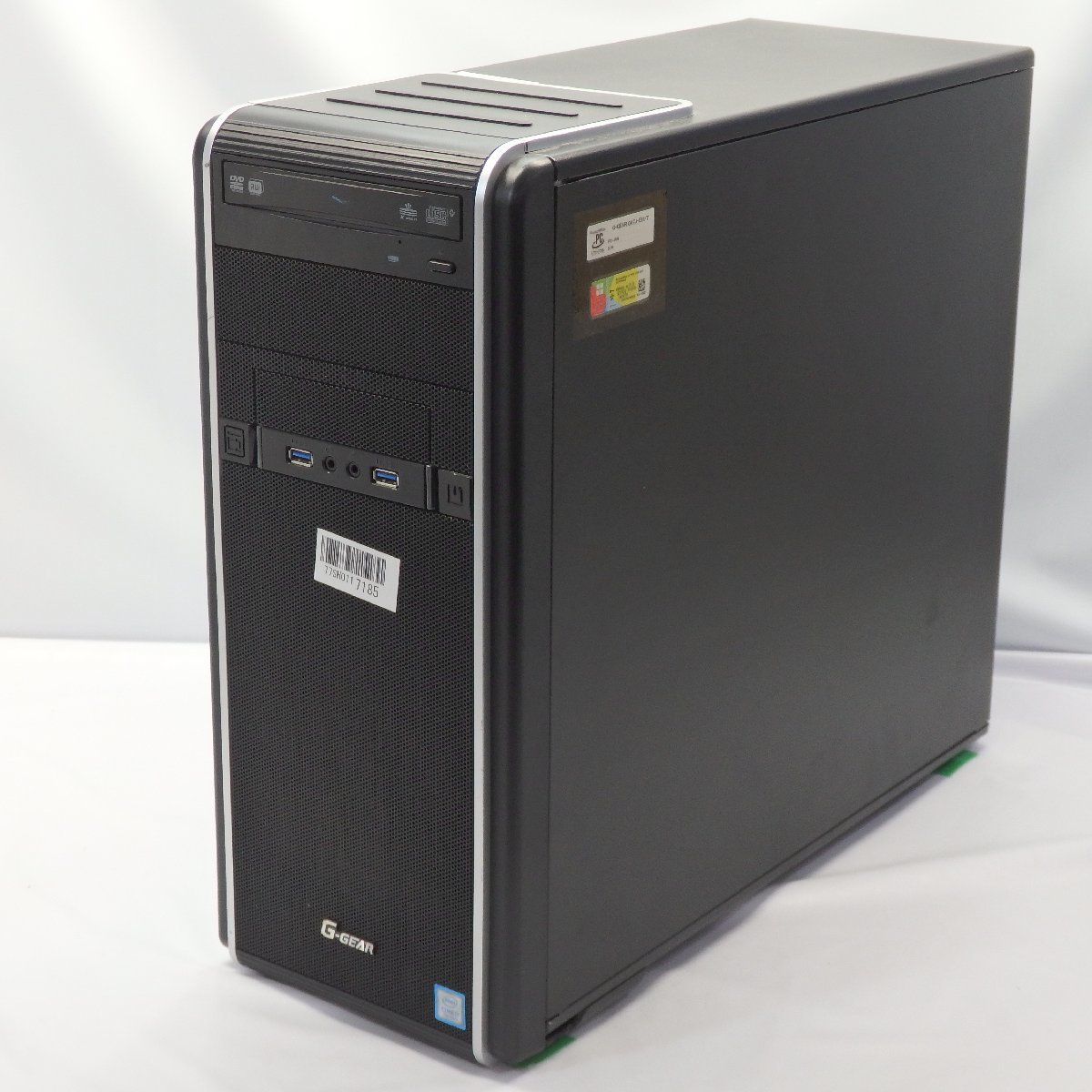1円～ ゲーミングPC TSUKUMO G-GEAR GA7J-H91/T i7-7700 3.6GHz/8GB 