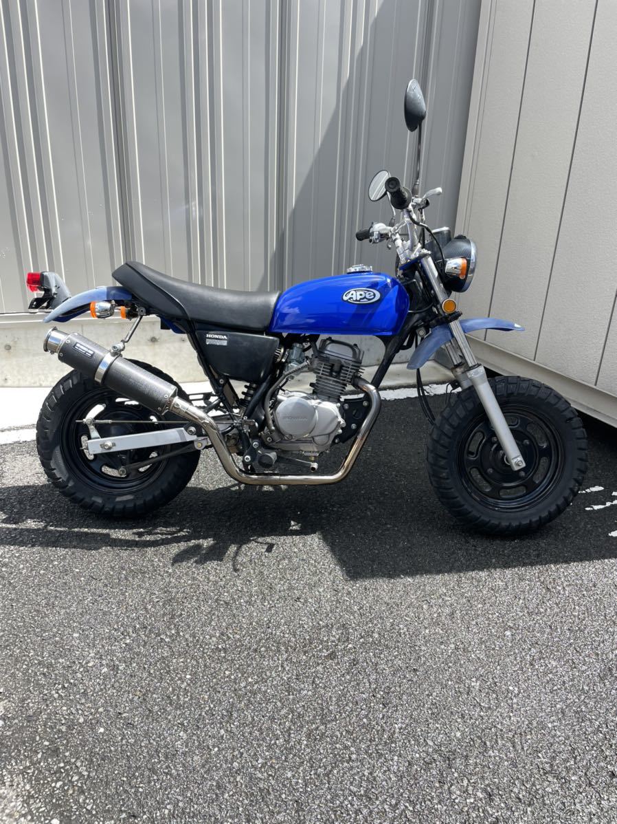 HONDA エイプ　AC16 キャブ車　実働　ボアアップ