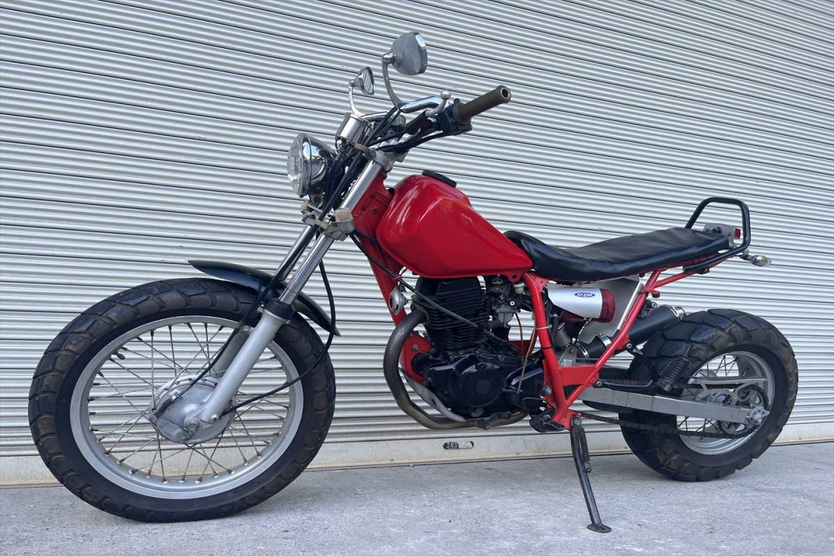 TW200 売り切り！1円スタート！2JL！キャブ車！社外マフラー！スカ 