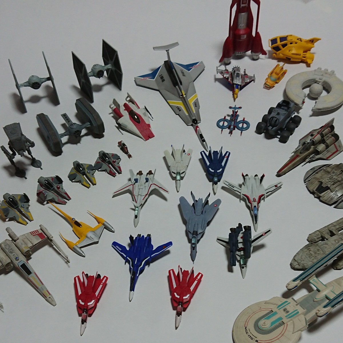 １円～【ジャンク】フィギュア・食玩類 まとめて★スターウォーズ/ウルトラマン/サンダーバード/マクロス/ギャラクティカ/スタートレック等