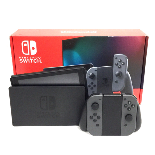 Nintendo HAC-001(-01) ニンテンドースイッチ 本体 グレー 動作確認済