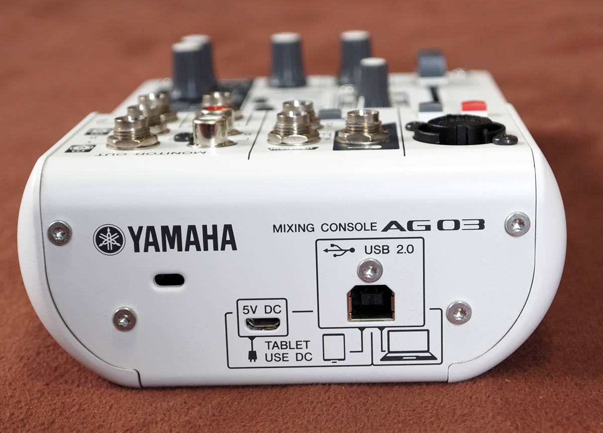 AG03 YAMAHA ヤマハ オーディオインターフェイス オーディオ