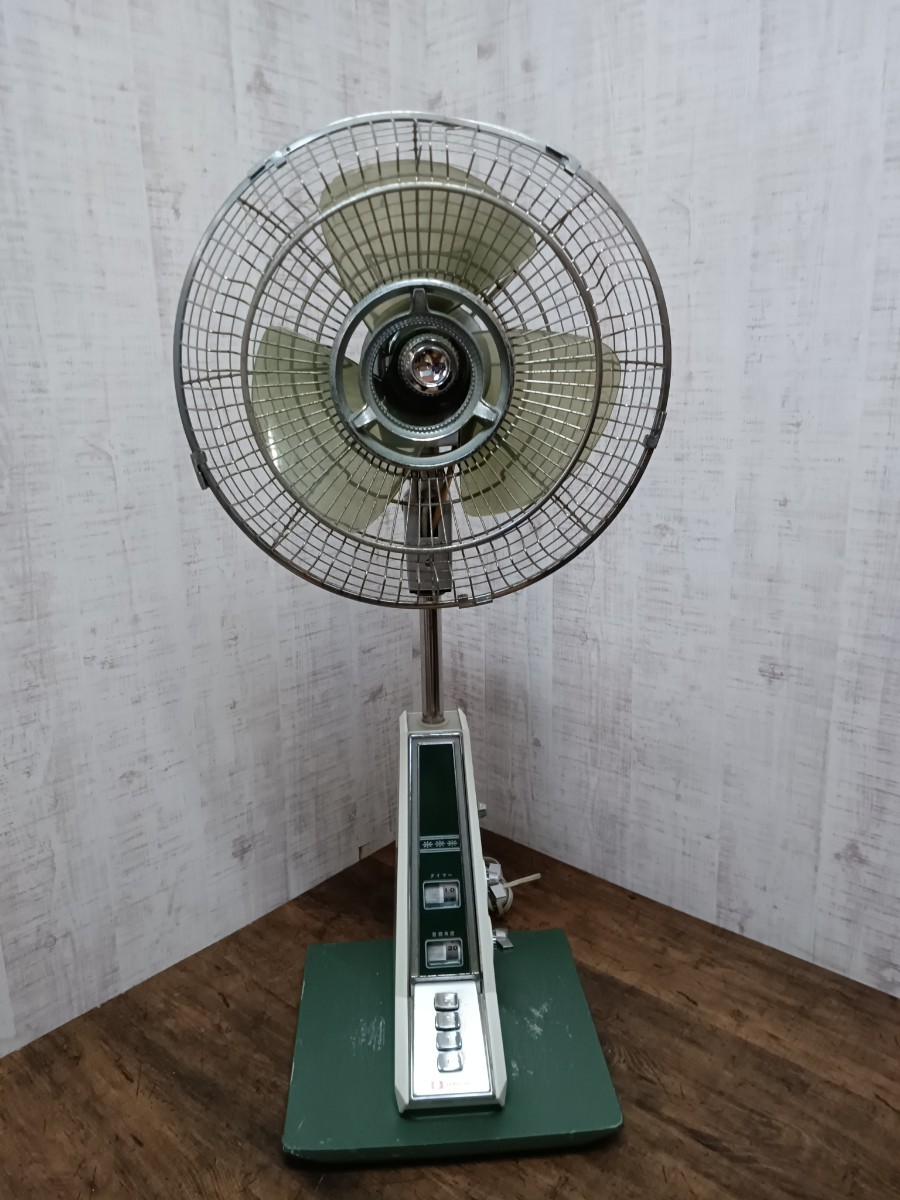 HOT，定番人気 HITACHI H-625 日立 昭和レトロ レトロ扇風機 扇風機 緑色 グリーン 色 ビンテージ アンティーク 現状品(扇風機)｜売買されたオークション情報、yahooの商品情報をアーカイブ公開 - オークファン 扇風機