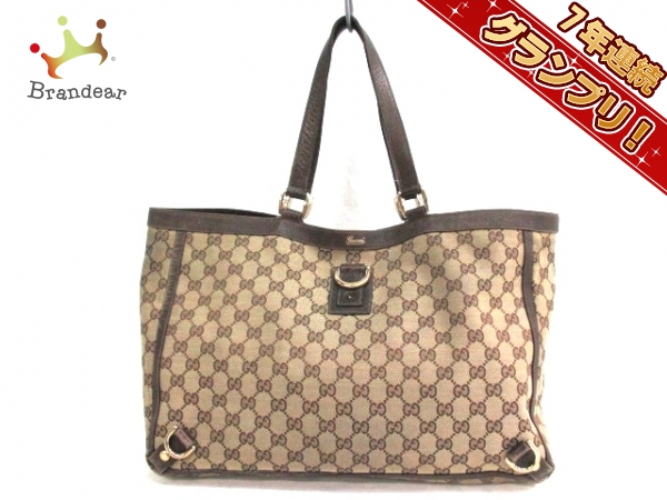 グッチ トートバッグ GG柄 141472 ベージュ×ブラウン GUCCI ,ジャンル 