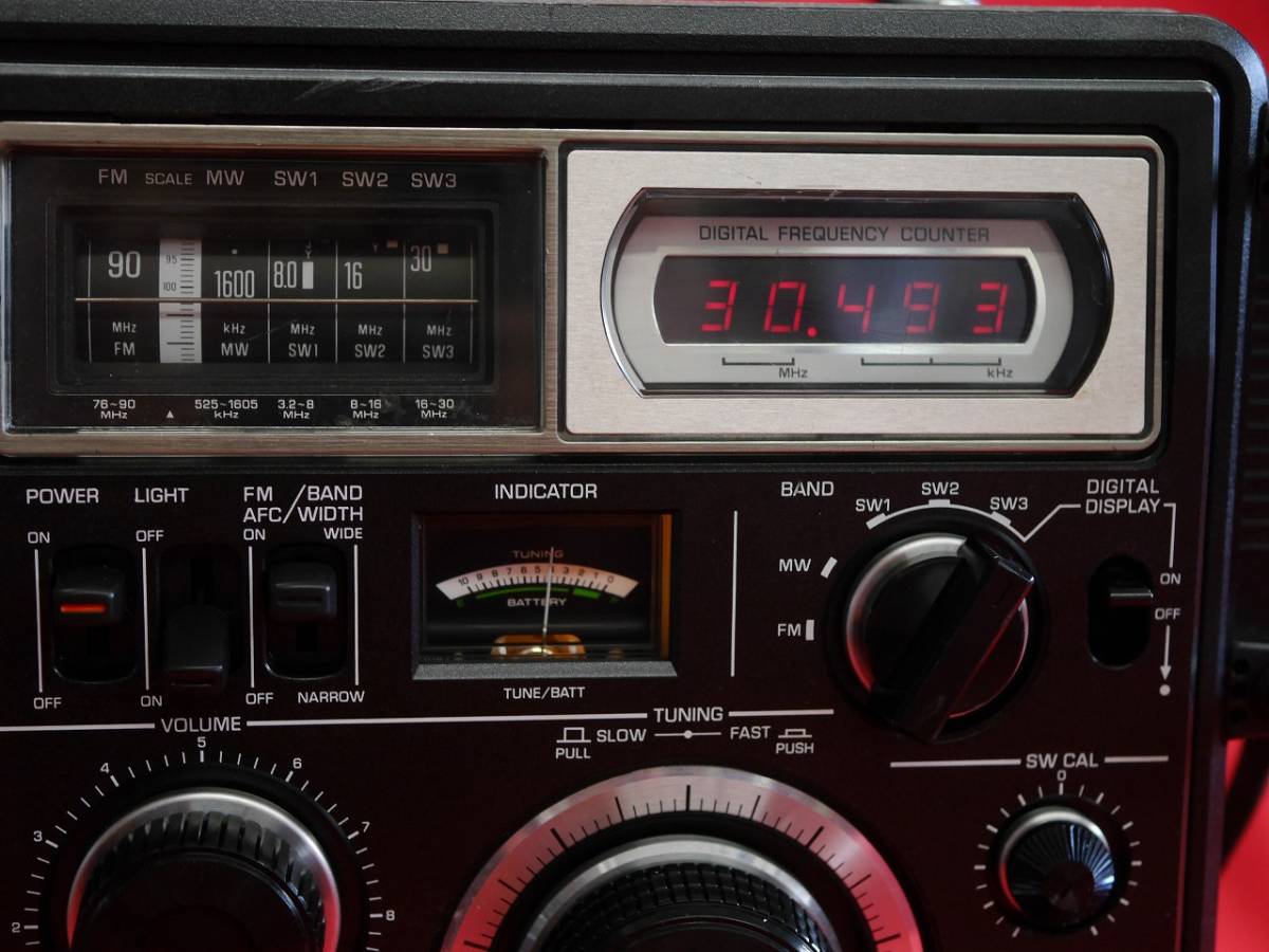 National RF-2800 PROCEED プロシード2800 昭和レトロ BCLラジオ【動作