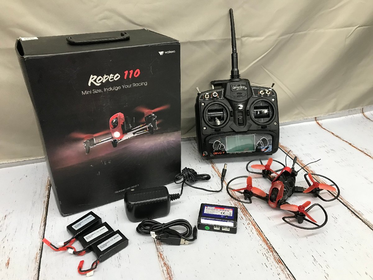 ♪2743　現状品　ドローン　Walkera　RODEO 110　Model：Rodeo 110　【元箱あり】