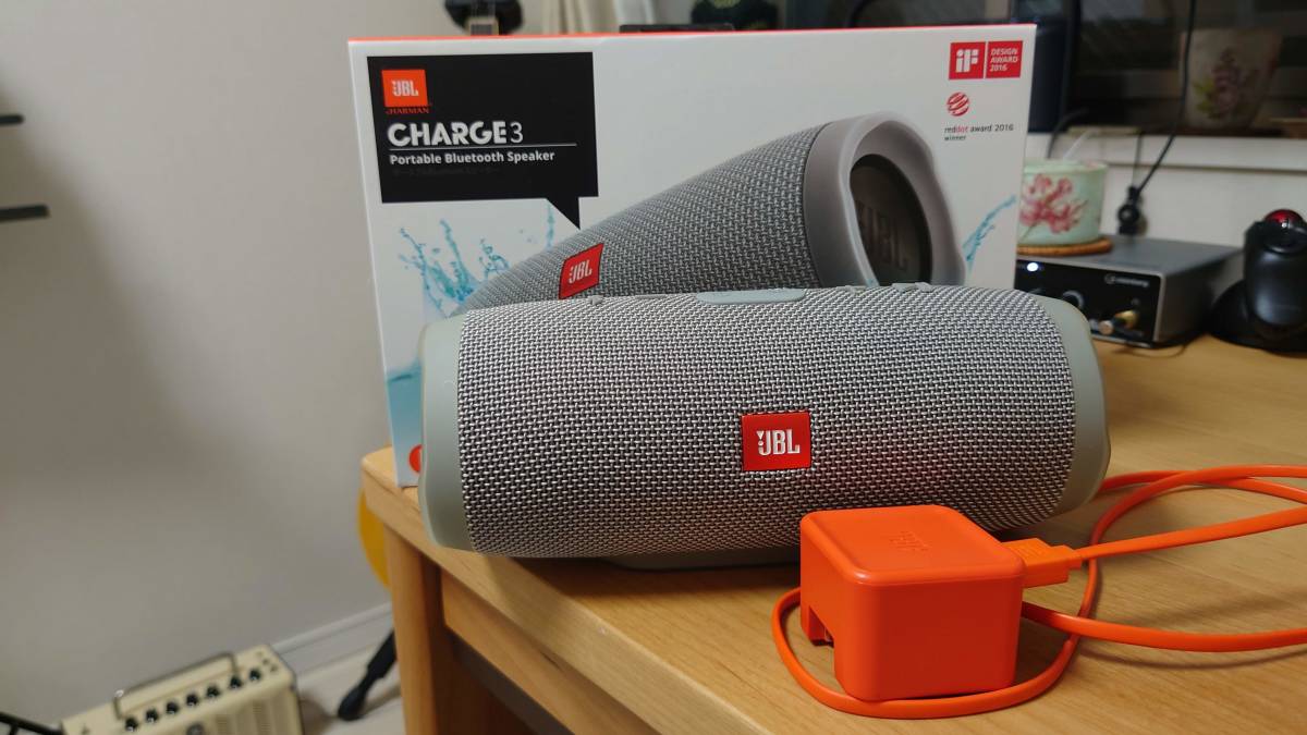 JBL Charge3 Bluetoothスピーカー/箱・取説他付属 JBL Charge 