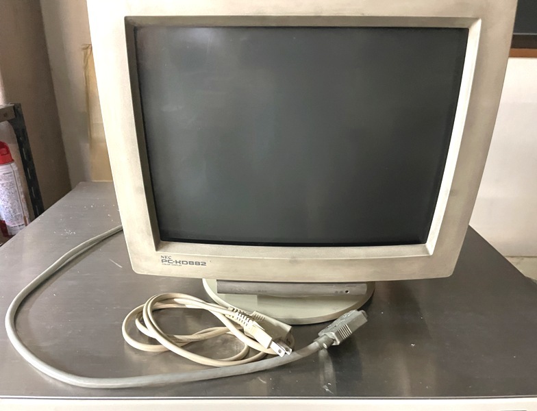 簡易動作確認済） PC-KD882 15インチ PC-98シリーズ用 ブラウン管 