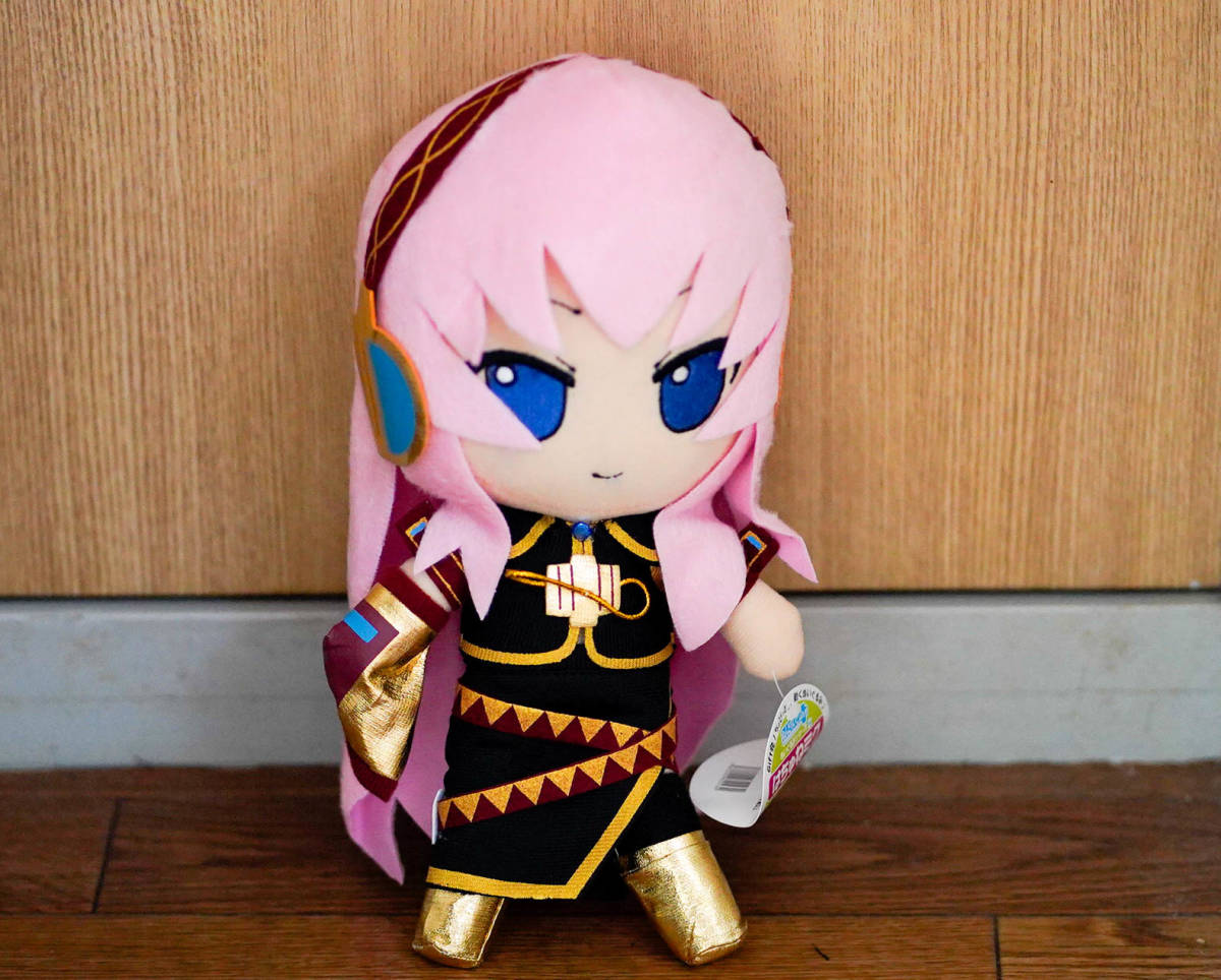 ぬいぐるみ　巡音 巡音ルカ 初音ミク クッション 抱き枕 ボカロ 　ボーカロイド　人形　３０ｃｍ　リボン袋付【現物撮影】 巡音ルカ ふわぷち ぬいぐるみ 鏡音 初音ミクCたこルカ初音ミクシリーズ グッズ]初音ミクシリーズ