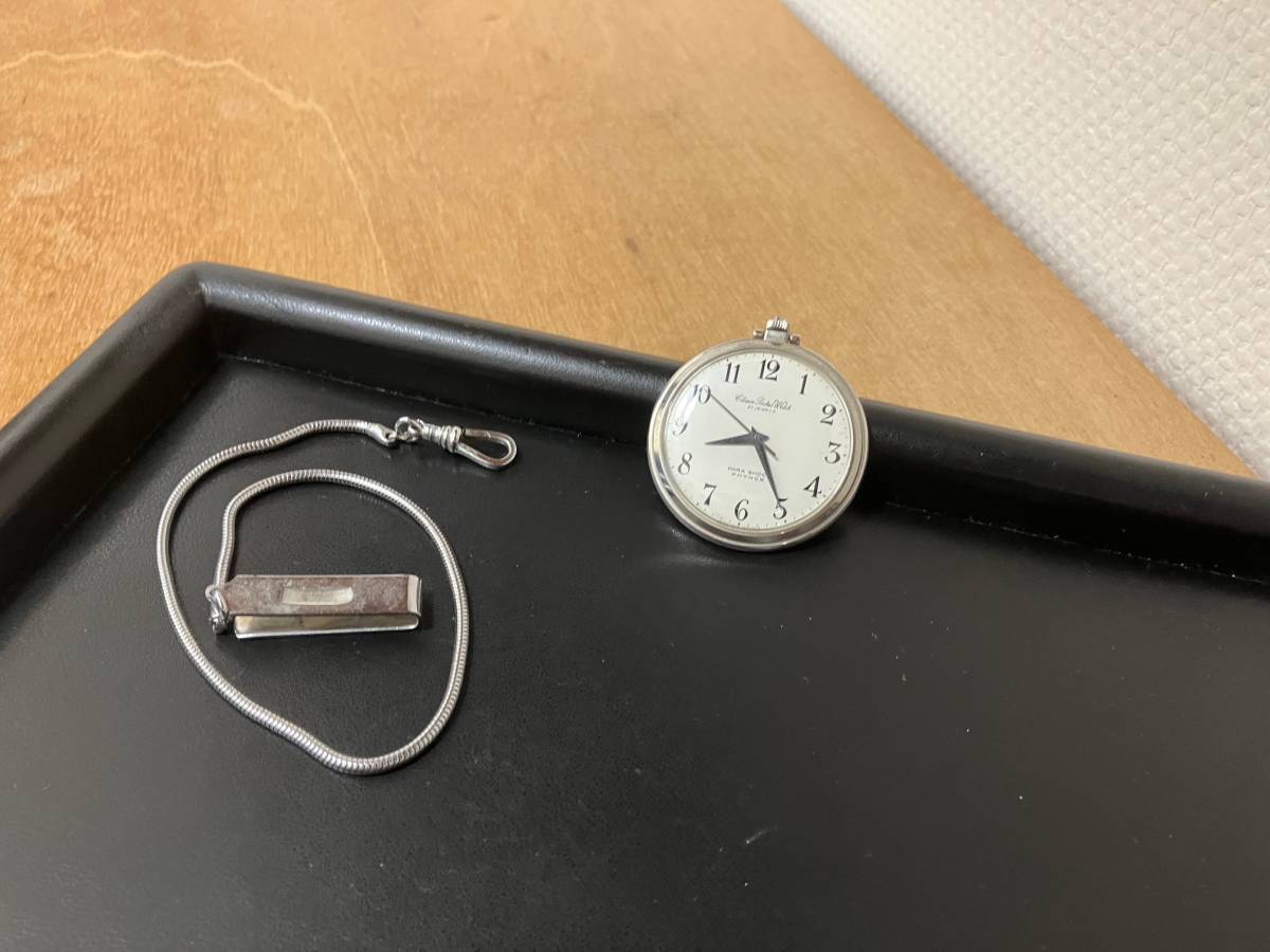 シチズン 懐中時計 コインエッジベゼル 4-022556-K WGP Cal.0200 21石 手巻