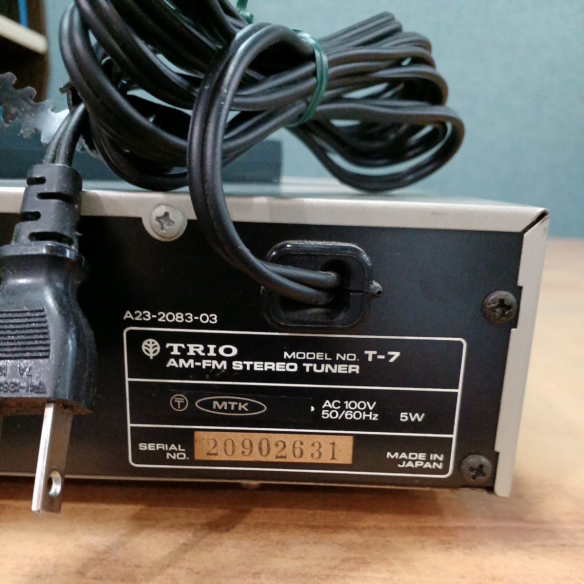TRIO トリオ KA-5100 プリメインアンプ - 動作品 デッドストック整備済