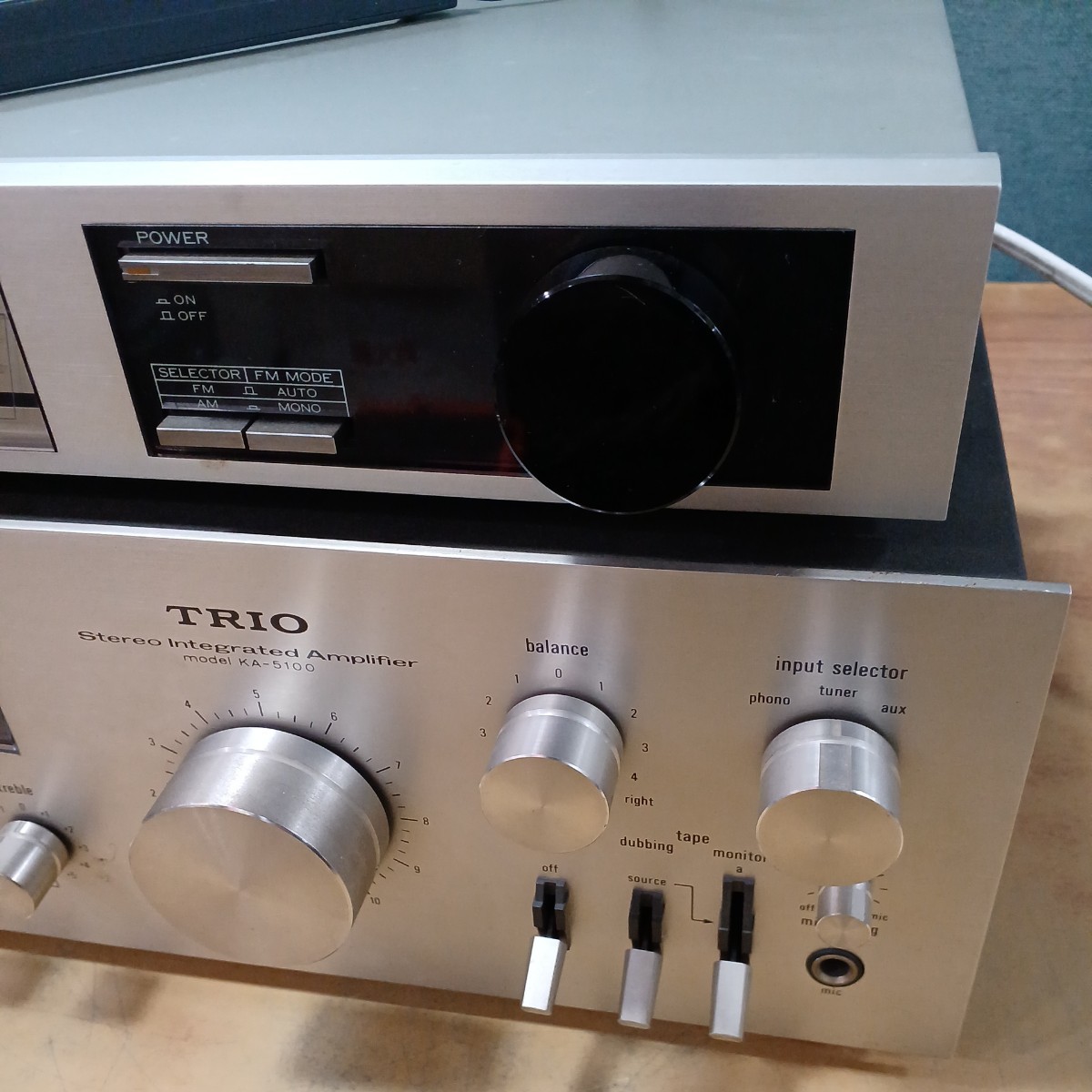 TRIO トリオ KA-5100 プリメインアンプ - 動作品 デッドストック整備済