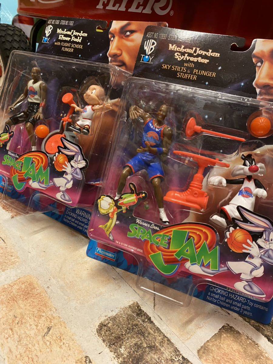 SPACE JAM マイケルジョーダン LOONEY TUNES 玩具 2個セット Space Jam